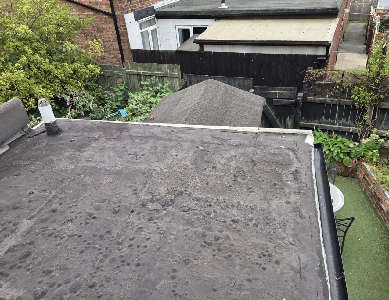 EPDM Flat Roof Replacement in Huddersfield
