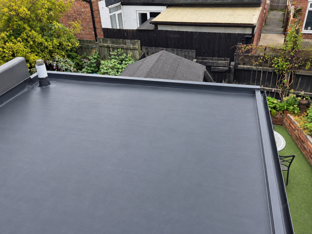 EPDM Flat Roof Replacement in Huddersfield