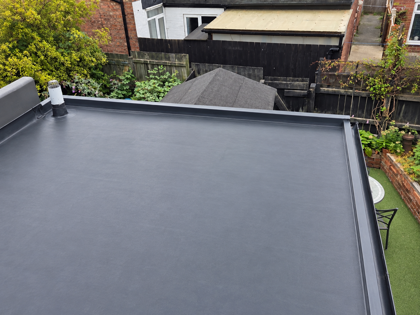EPDM Flat Roof Replacement in Huddersfield